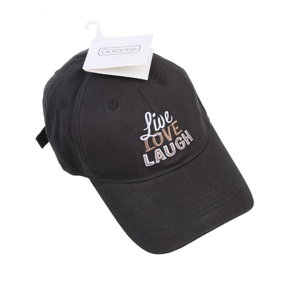 GALANTE Кепка для взрослых, р.56-58, 100% хлопок, темно-коричневый, ВЛ25-13, #1, арт.№ 314-912