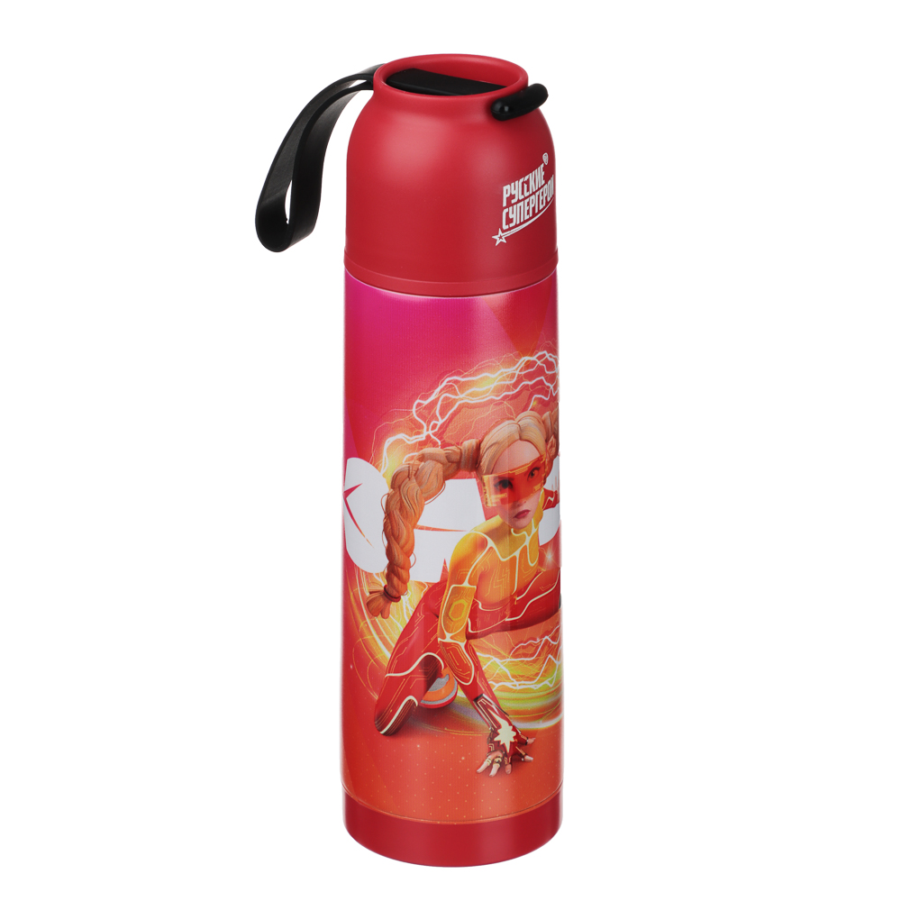 BY Русские Супергерои Термос 0,5 л Заря, для напитков, нержавеющая сталь, арт.№ 841-567