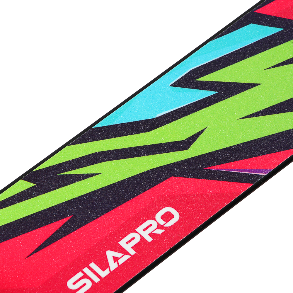 SILAPRO Самокат взрослый, 88-83-77х75х36см, колеса D14см PU, ABEC-7,до 100кг, алюминий+сталь,ABS,PP, арт.№ 131-091