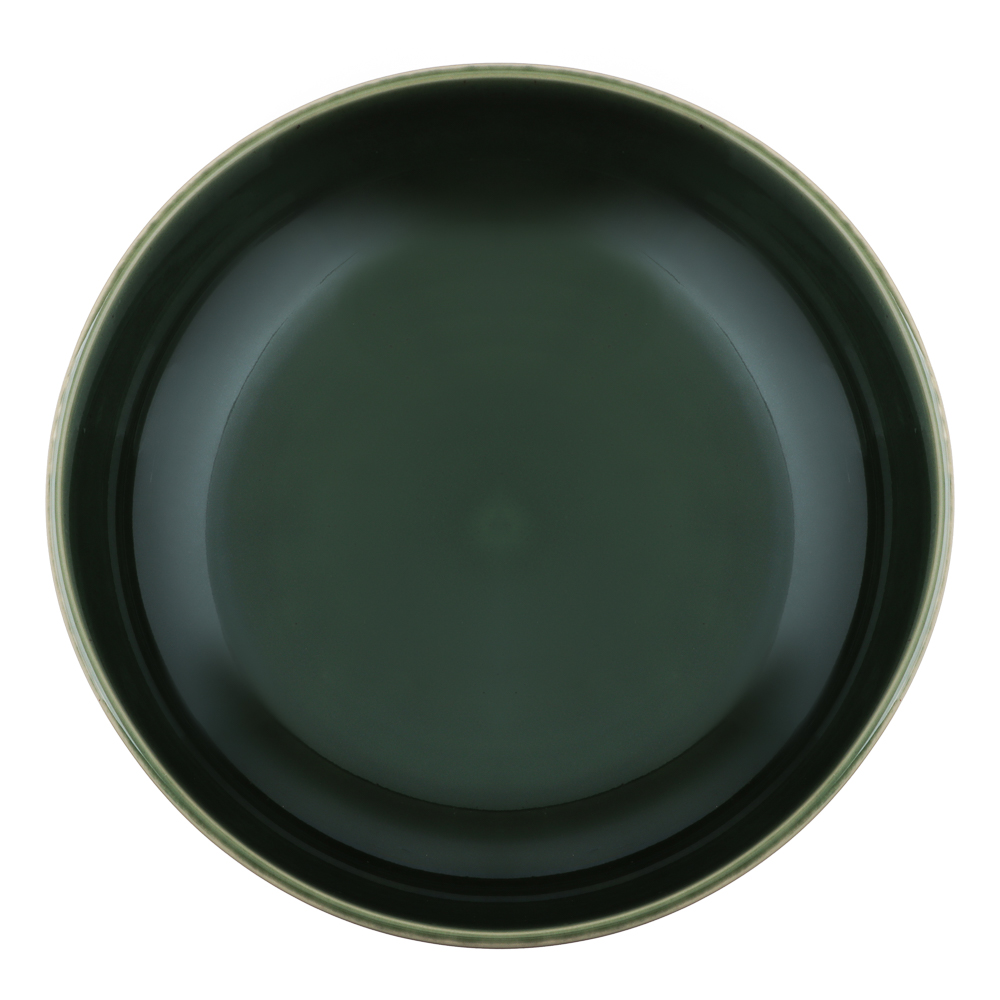 Тарелка для супа/салатник 20х5см, 830мл, тм MILLIMI Верде, керамика, арт.№ 824-308