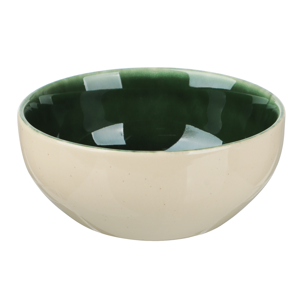 Салатник 12,5х5см, 280мл, тм MILLIMI Верде, керамика, арт.№ 824-309