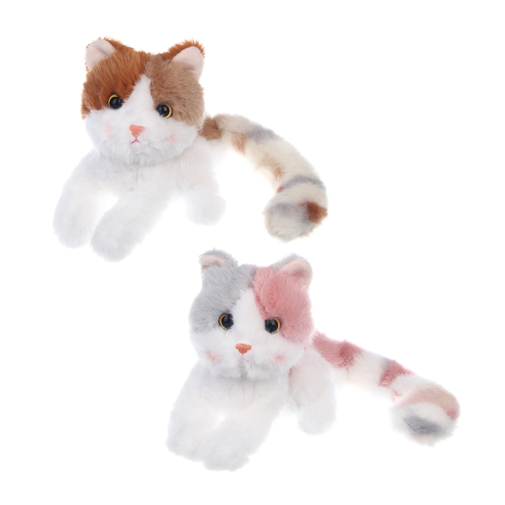 Игрушка мягкая "Котюня" полиэстер, ИГРОЛЕНД, 3+, 1811-31, арт.№ 264-567