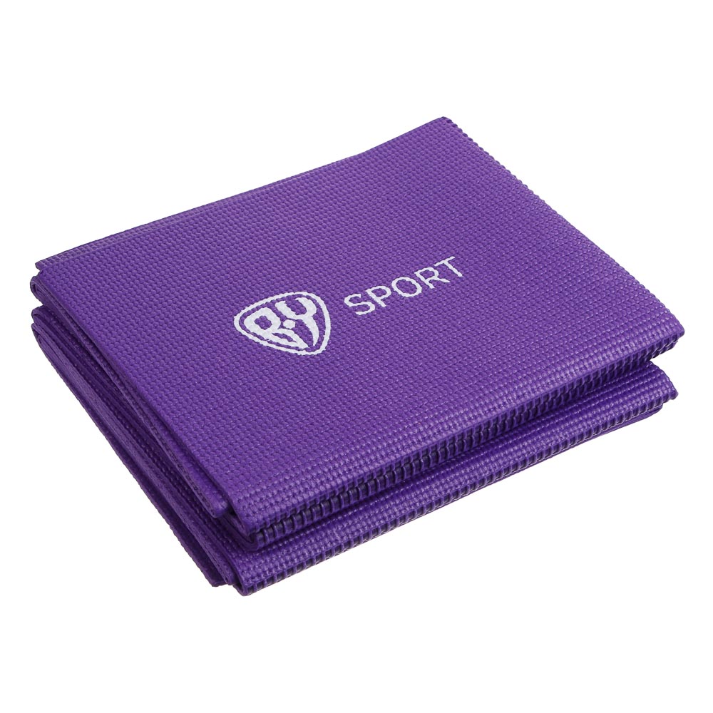 Коврик складной для фитнеса и йоги тм BY SPORT, 173х61х0,4 см, PVC, арт.№ 191-065