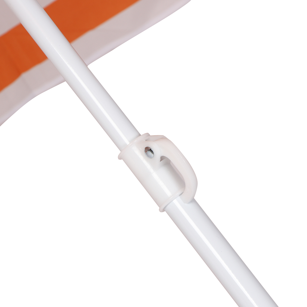 Зонт пляжный тм ЯРКОЕ ЛЕТО, 210D, полиэстер, d180см, h180см, 19/22мм стойка, c изменяющимся углом на, арт.№ 121-059