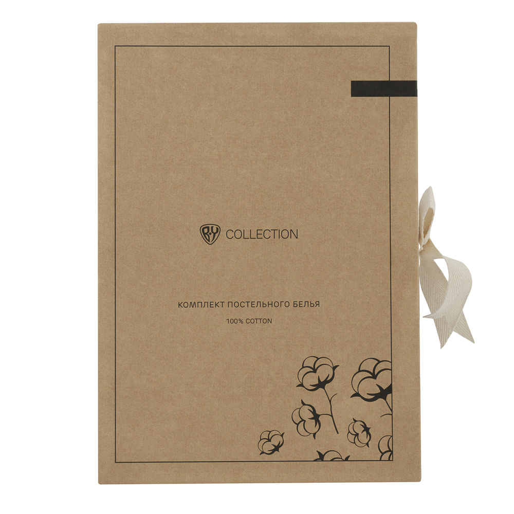 BY COLLECTION Комплект постельного белья с вышивкой евро, 100% хлопок, стрекозы, арт.№ 421-001