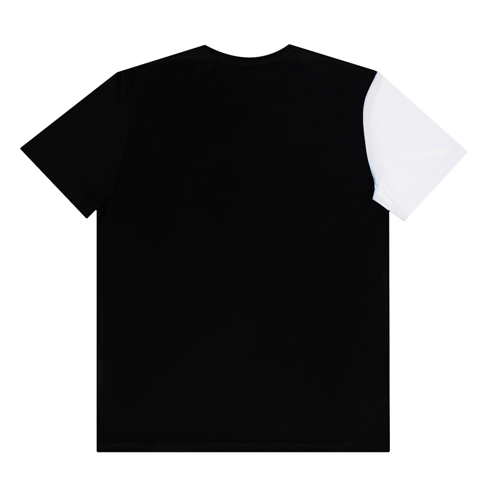 Футболка спортивная для взрослых «КИРЯ», размер S, 100% полиэстер, черно-белая, арт.№ 006-040