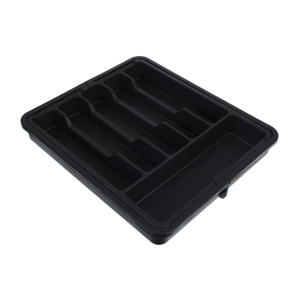 Подставка для столовых приборов, раздвигающаяся, тм VETTA, пластик, 37х33 см, арт.№ 485-197