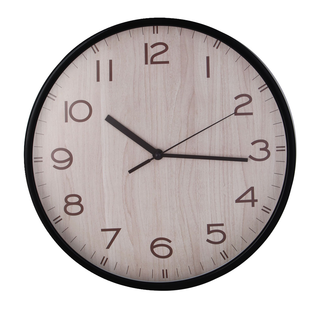 LADECOR CHRONO Часы настенные, круглые, 30,5x30,5x4,3 см, пластик, 2 дизайна, арт.2, арт.№ 581-618