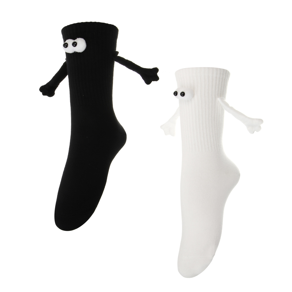 Носки универсальные, ручки-магниты, тм GALANTE, р. 36-41, 85% хлопок, 10п/э,5% эластан, разноцветные, арт.№ 019-608