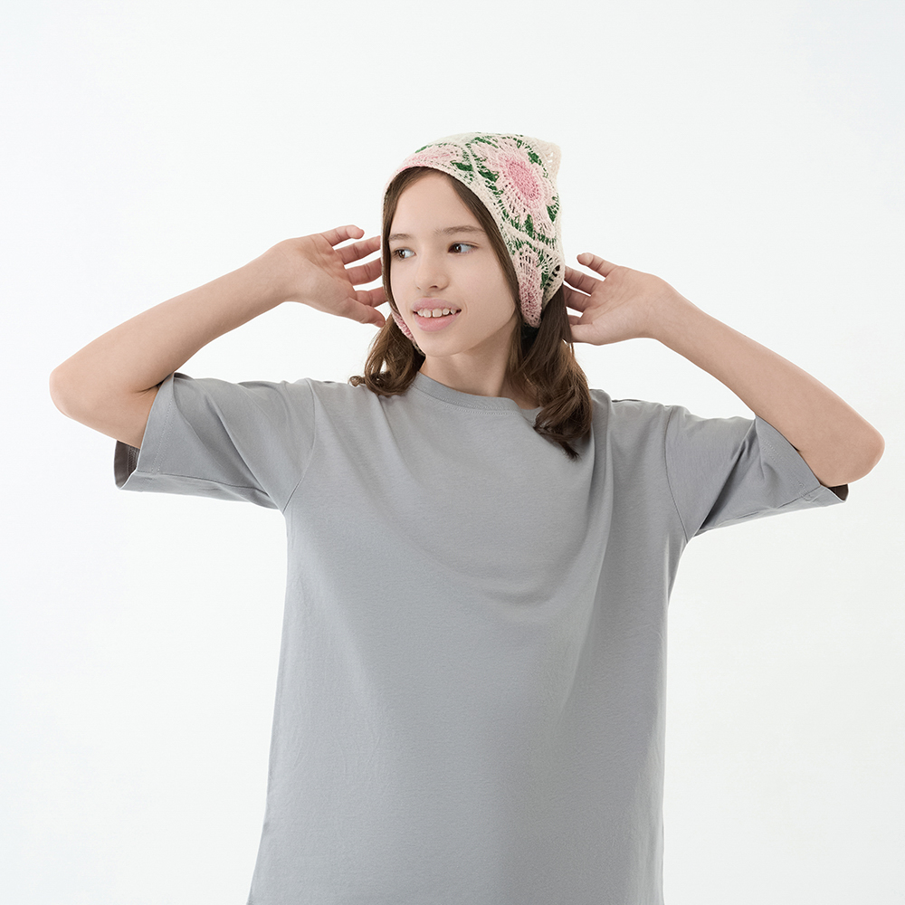 GALANTE Косынка вязаная женская, р-р 50x35см, 100% полиэстер, 6 дизайнов, арт.№ 314-930