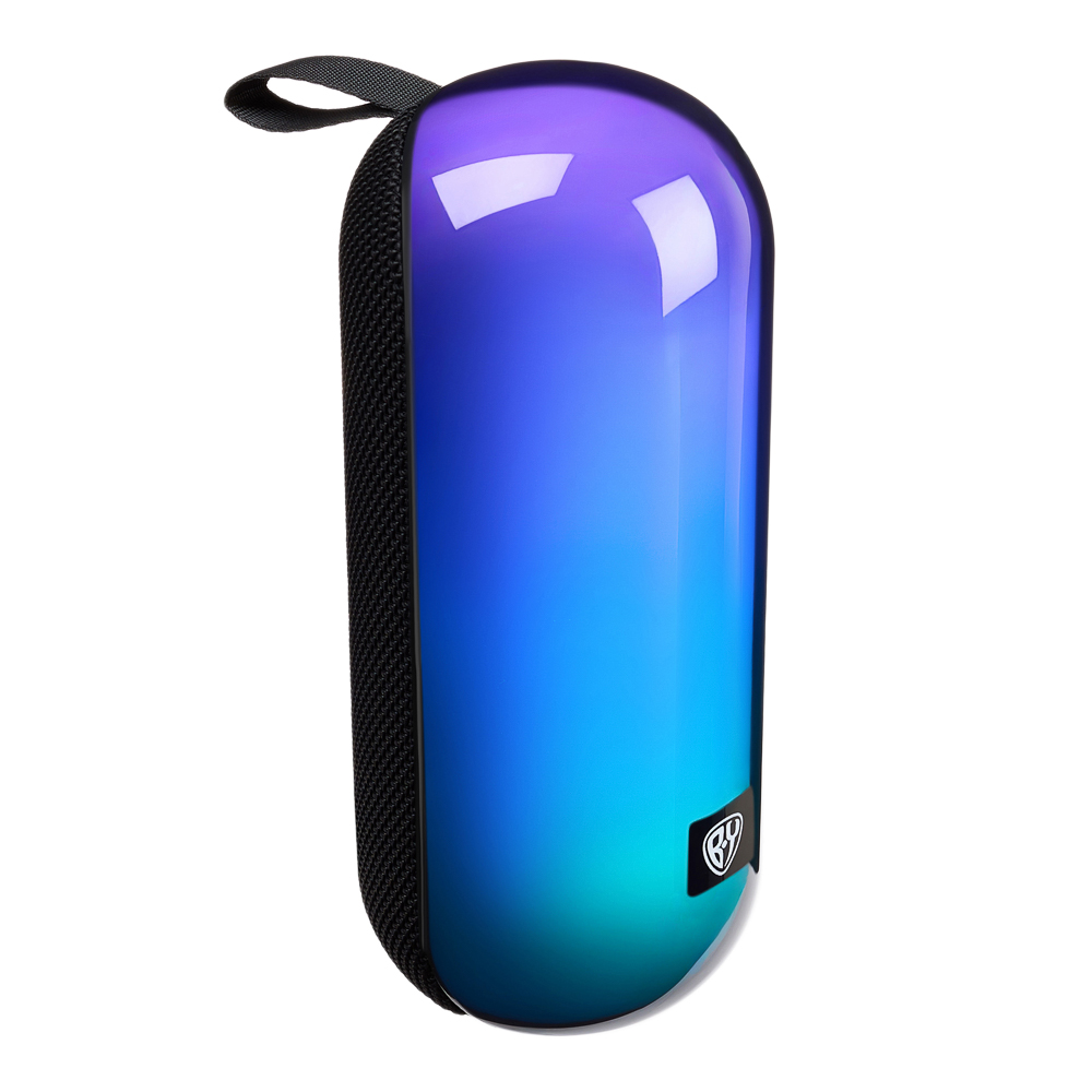 Колонка беспроводная BY EchoCore 7Вт,подсветка,1800мАч, BT5.3, USB, AUX,microSD,ВШГ 19x8x8см, черный, арт.№ 443-105