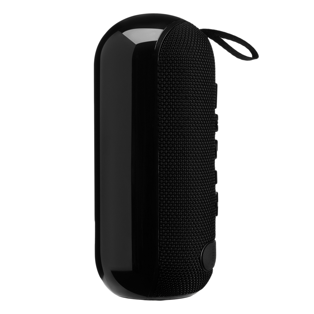 Колонка беспроводная BY EchoCore 7Вт,подсветка,1800мАч, BT5.3, USB, AUX,microSD,ВШГ 19x8x8см, черный, арт.№ 443-105
