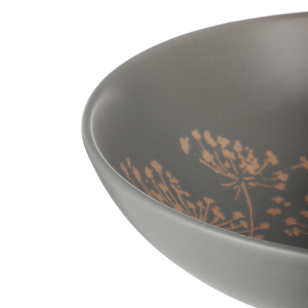 MILLIMI Амми Салатник, 20х5см, 700мл, серый, арт.№ 824-212