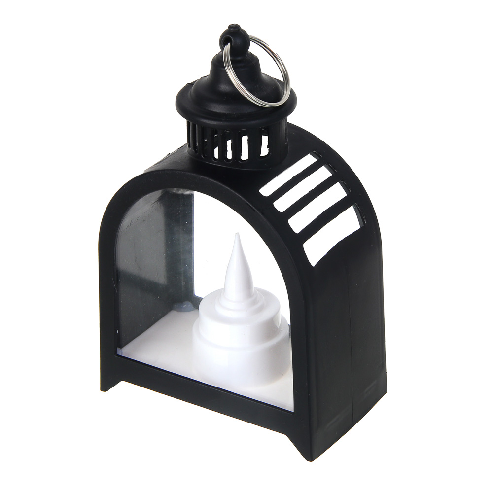 Светильник декоративный LED в виде фонаря 9,5x5,5x15 см СНОУ БУМ, PP, 3хAG10, 1 режим, 2 дизайна, арт.1, арт.№ 392-099