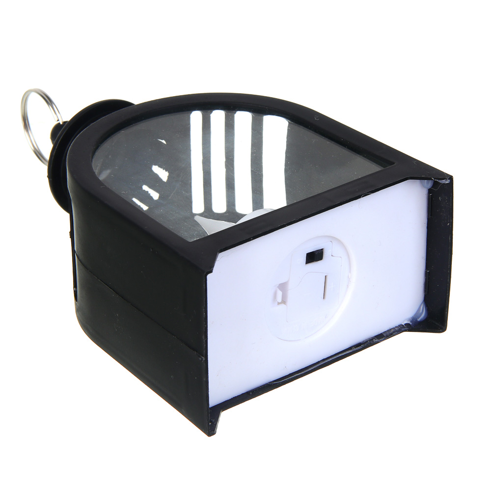 Светильник декоративный LED в виде фонаря 9,5x5,5x15 см СНОУ БУМ, PP, 3хAG10, 1 режим, 2 дизайна, арт.1, арт.№ 392-099