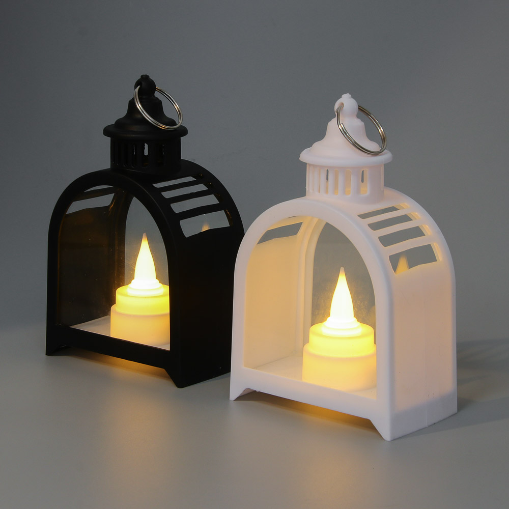 Светильник декоративный LED в виде фонаря 9,5x5,5x15 см СНОУ БУМ, PP, 3хAG10, 1 режим, 2 дизайна, арт.1, арт.№ 392-099