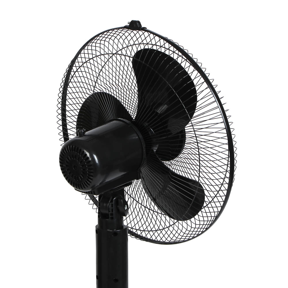 Вентилятор напольный тм LEBEN 45Вт, 3 скорости, диаметр 43см, 220в, черный (1шт в коробке), арт.№ 243-035