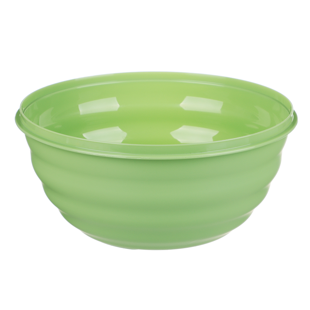 Миска Latina 2,1л с крышкой, с декором, пластик, 2 цвета, арт.№ 861-494