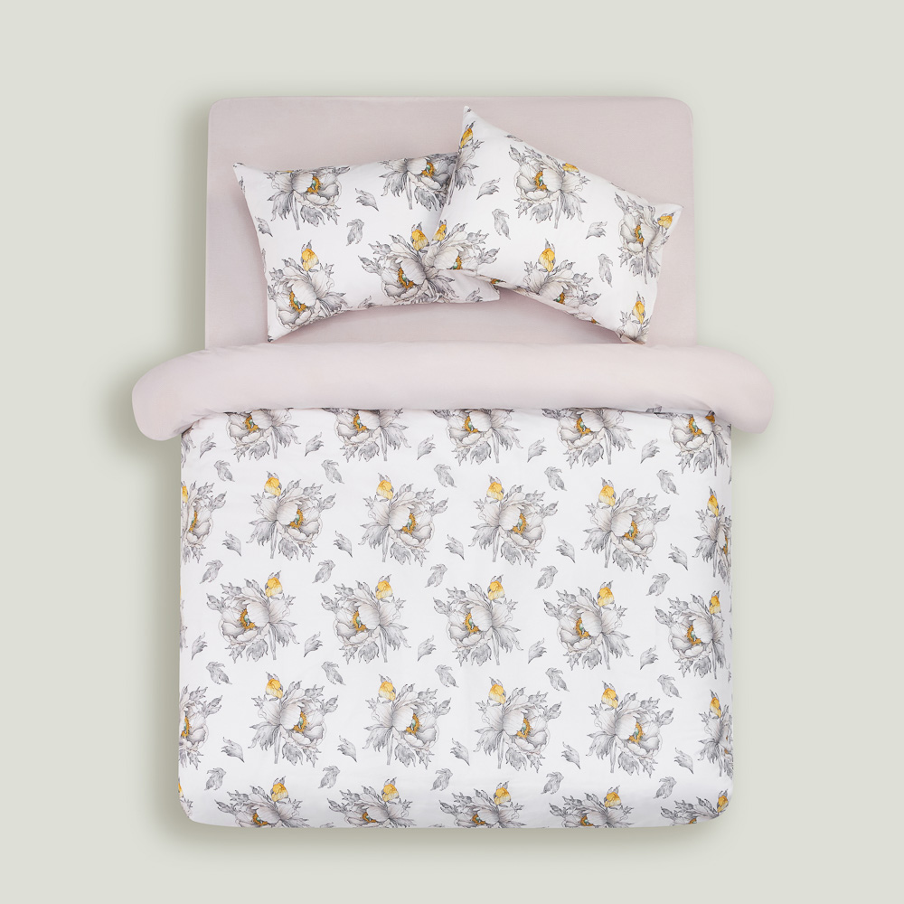 PROVANCE Фрэя Комплект постельного белья евро (4 предмета), поплин, 100% хлопок, арт.№ 421-343