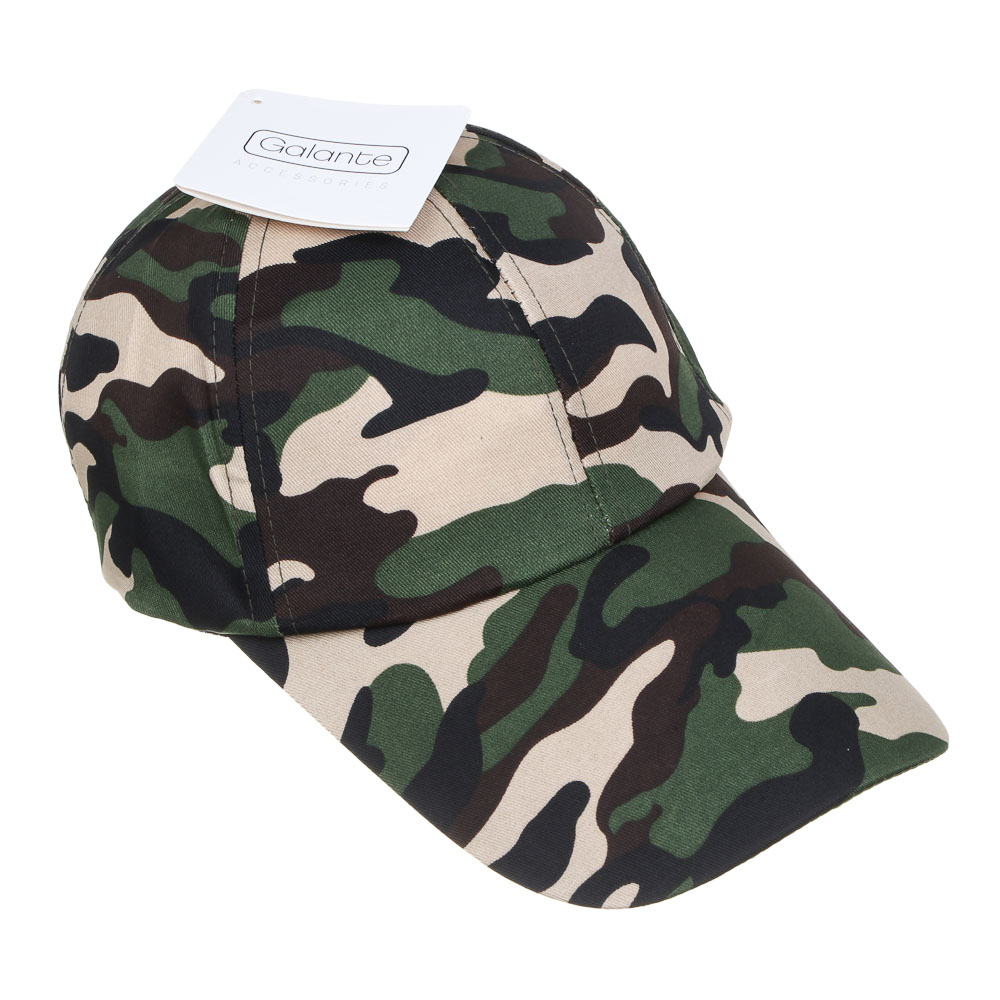 GALANTE Кепка для взрослых, р.56-58, 100% полиэстер, ВЛ25-17, #1, арт.№ 314-916