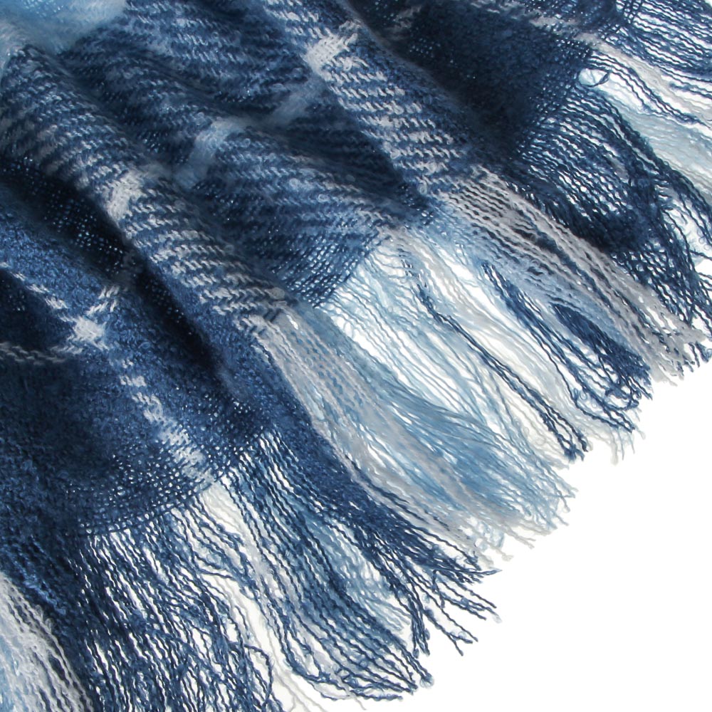 PROVANCE Плед с бахромой 130х150см, 200гр/м, 100% акрил, 4 цвета, арт.№ 486-075