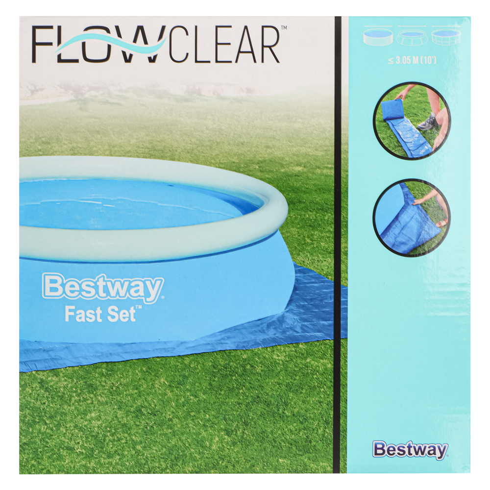 BESTWAY Подложка для бассейнов, 335х335см, 58001, арт.№ 011-019