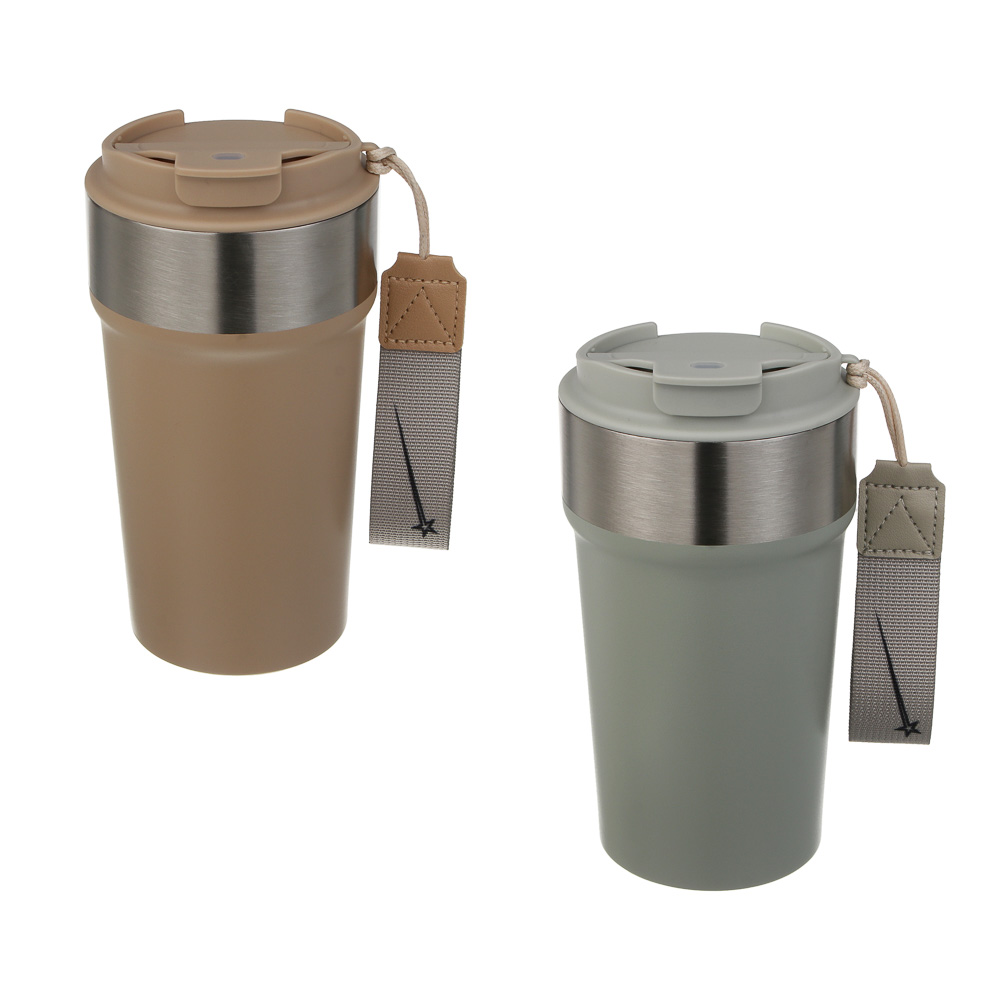 Термос-кружка тм SATOSHI 550мл, нерж.сталь, 2 цвета, арт.№ 841-914