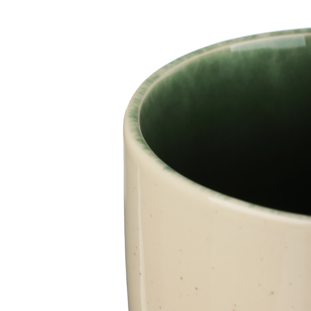 Кружка 370мл, тм MILLIMI Верде, керамика, арт.№ 824-311