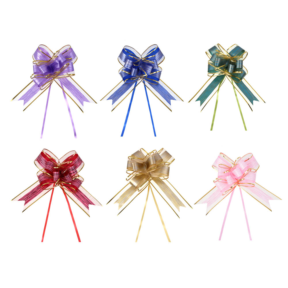 Бант - бабочка, (5x75см), PP, 6 цветов, арт 3, арт.№ 505-143