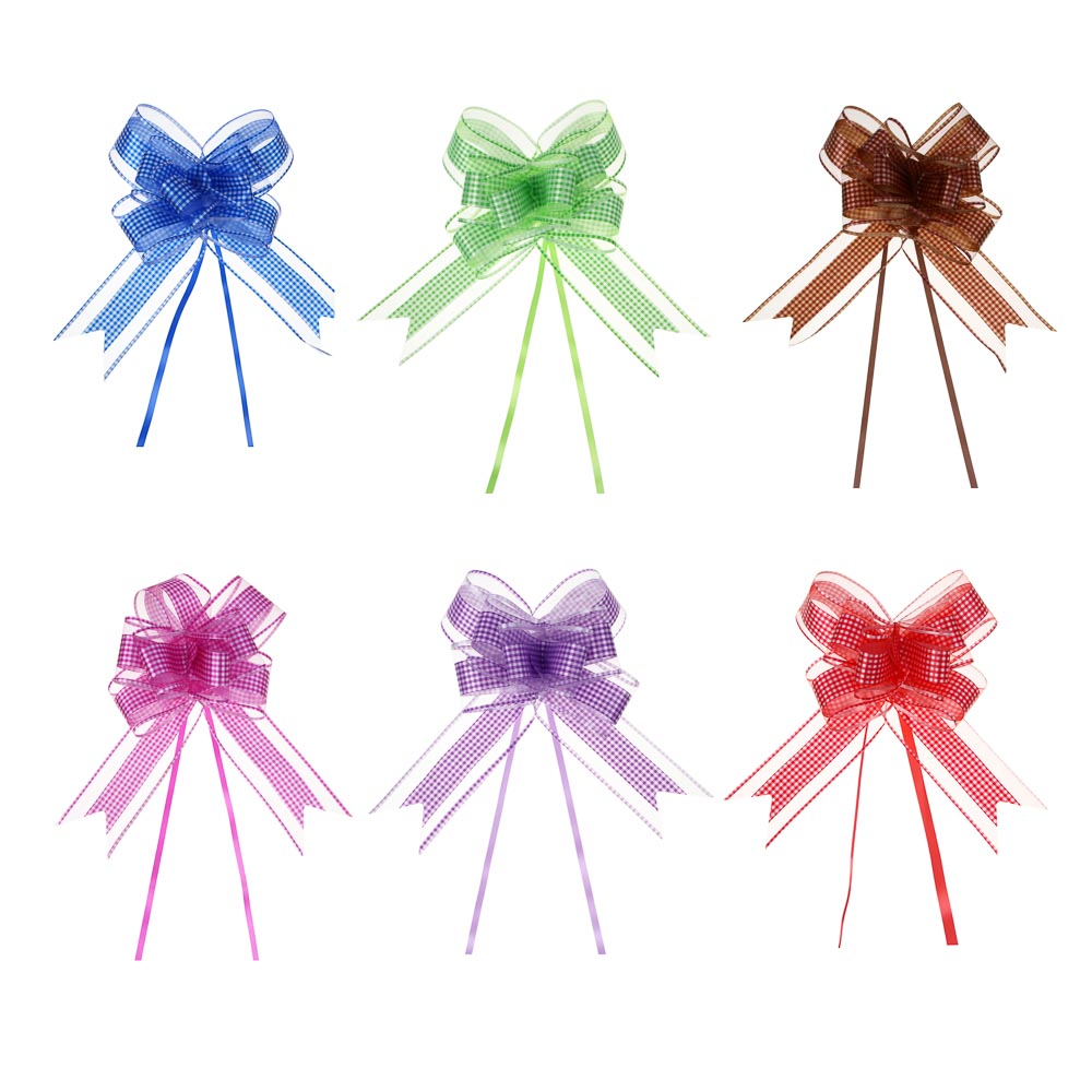 Бант - бабочка, (5x75см), PP, 6 цветов, арт 4, арт.№ 505-144