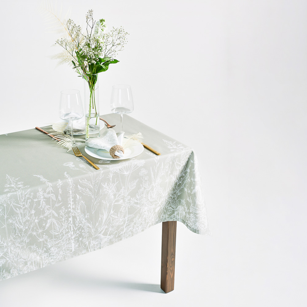 BY COLLECTION Элеганс Скатерть текстильная, 180х280см, 100% хлопок, арт.№ 435-138