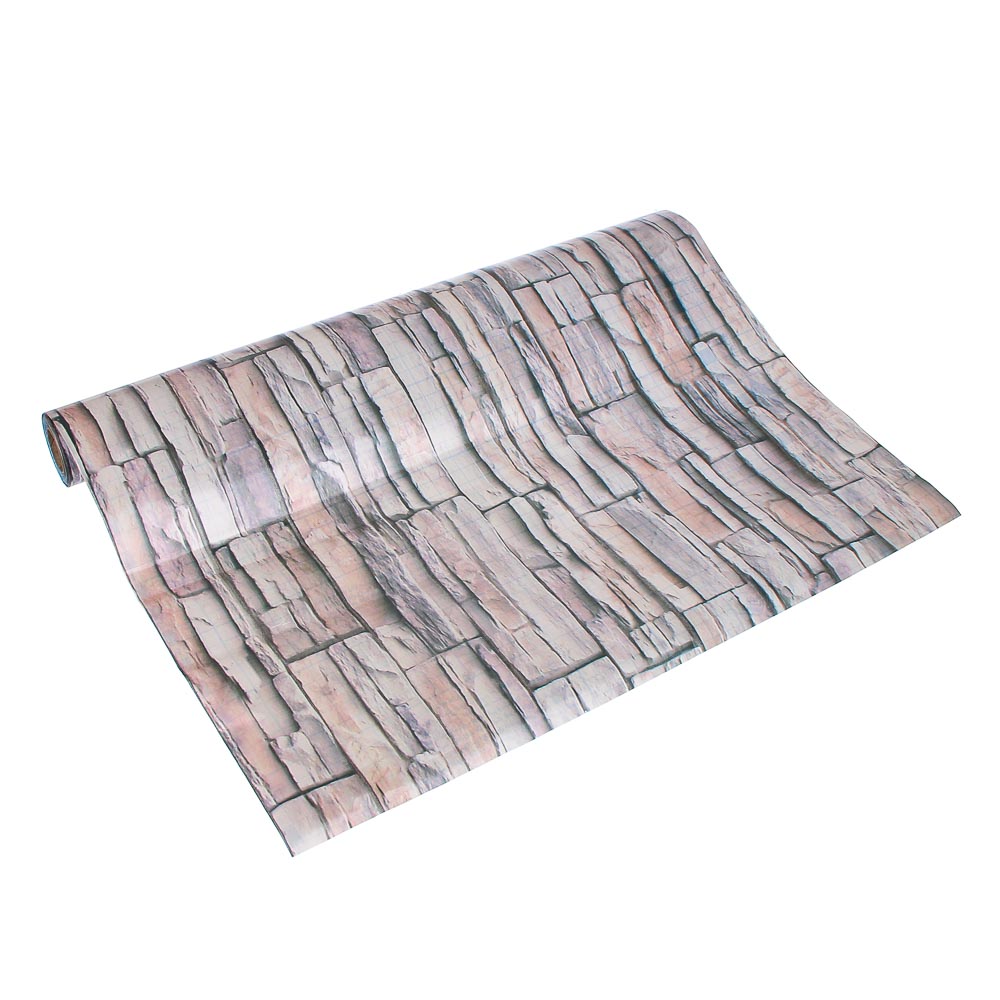 VETTA Пленка самоклеящаяся Камень, 45см x 8м, ПП — купить в МПР VETTA Пленка самоклеящаяся Камень, 45см x 8м, ПП, арт.№ 416-293