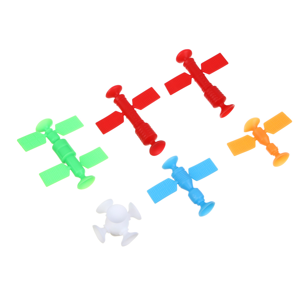 BY Русские Супергерои РОСКОСМОС Космические присоски, игрушка-антистресс, 6 шт, TPR, арт.№ 274-259