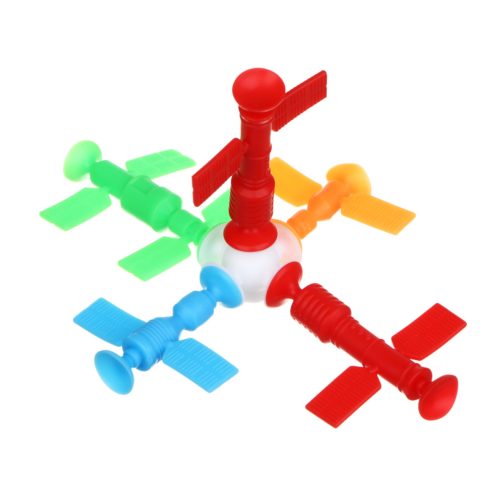 BY Русские Супергерои РОСКОСМОС Космические присоски, игрушка-антистресс, 6 шт, TPR, арт.№ 274-259