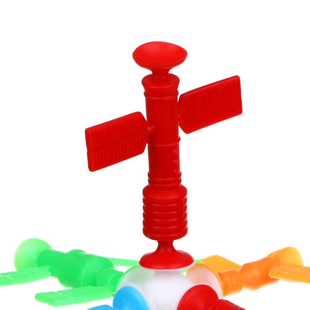 BY Русские Супергерои РОСКОСМОС Космические присоски, игрушка-антистресс, 6 шт, TPR, арт.№ 274-259