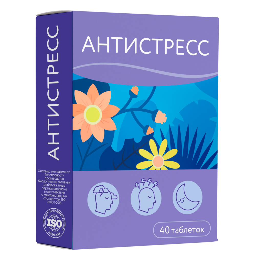 БАД "Антистресс" Мирролла, 40табл, арт.№ 015-211