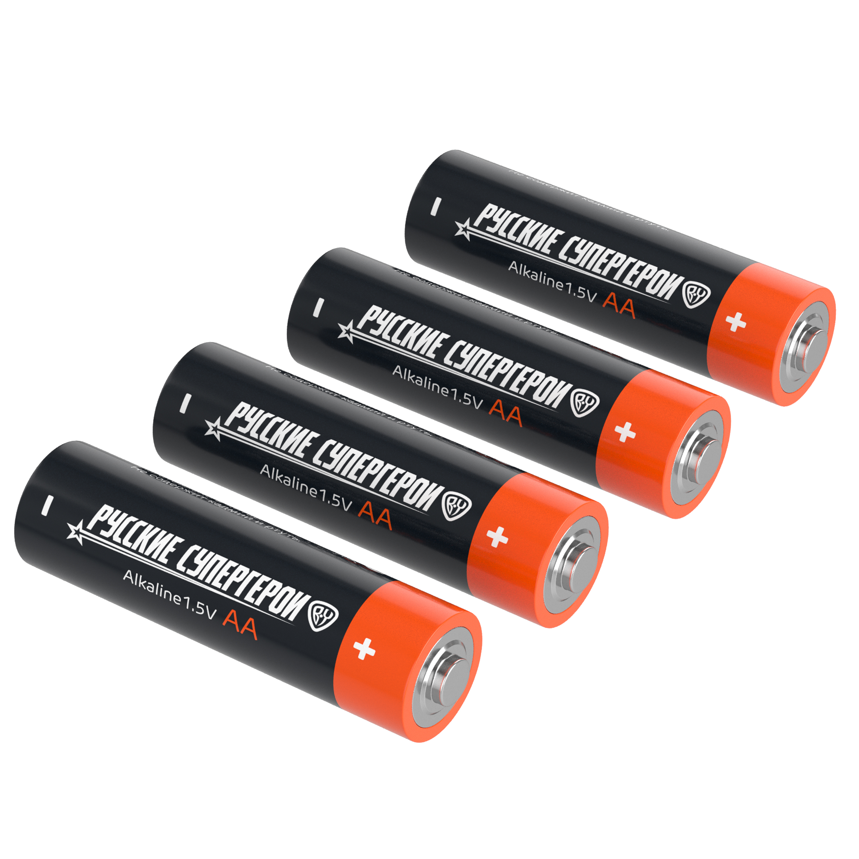 Батарейки AA BY Русские Супергерои 4шт в блистере, щелочные, Герои, ВАСИЛИСА, арт.№ 917-333