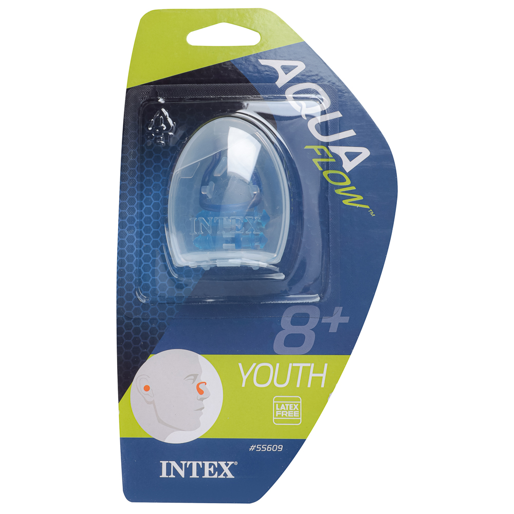 INTEX Набор для плавания под водой Комбо, (затычки, зажим для носа, футляр), от 8 лет, 55609, арт.№ 109-243
