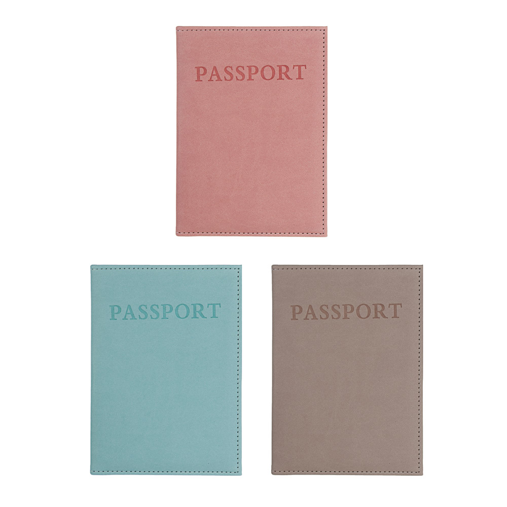 Обложка для документов тм ЮL Астерикс многофункциональная на кнопке, ПУ, 15х11см, 3 цвета, арт.2, арт.№ 334-158