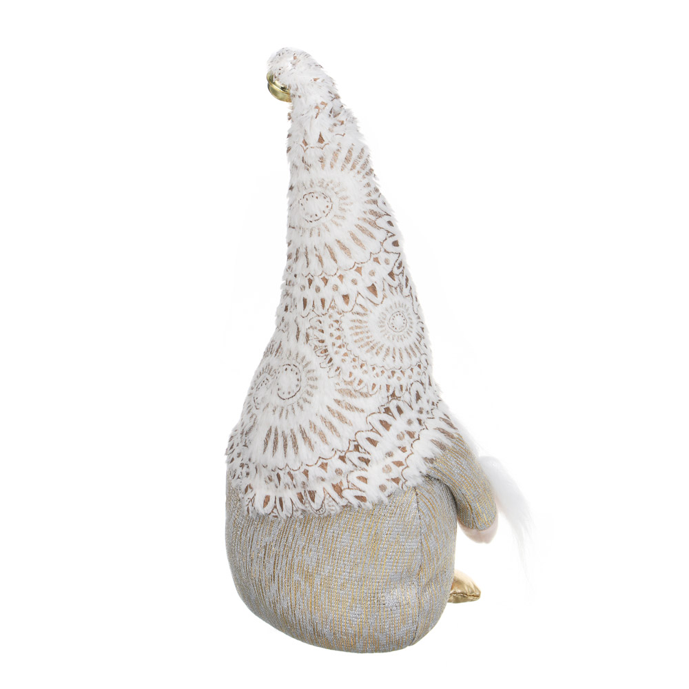 СНОУ БУМ Фигура декоративная "Гном" 38,5 см, полиэстер, 26-739, арт.№ 140-160