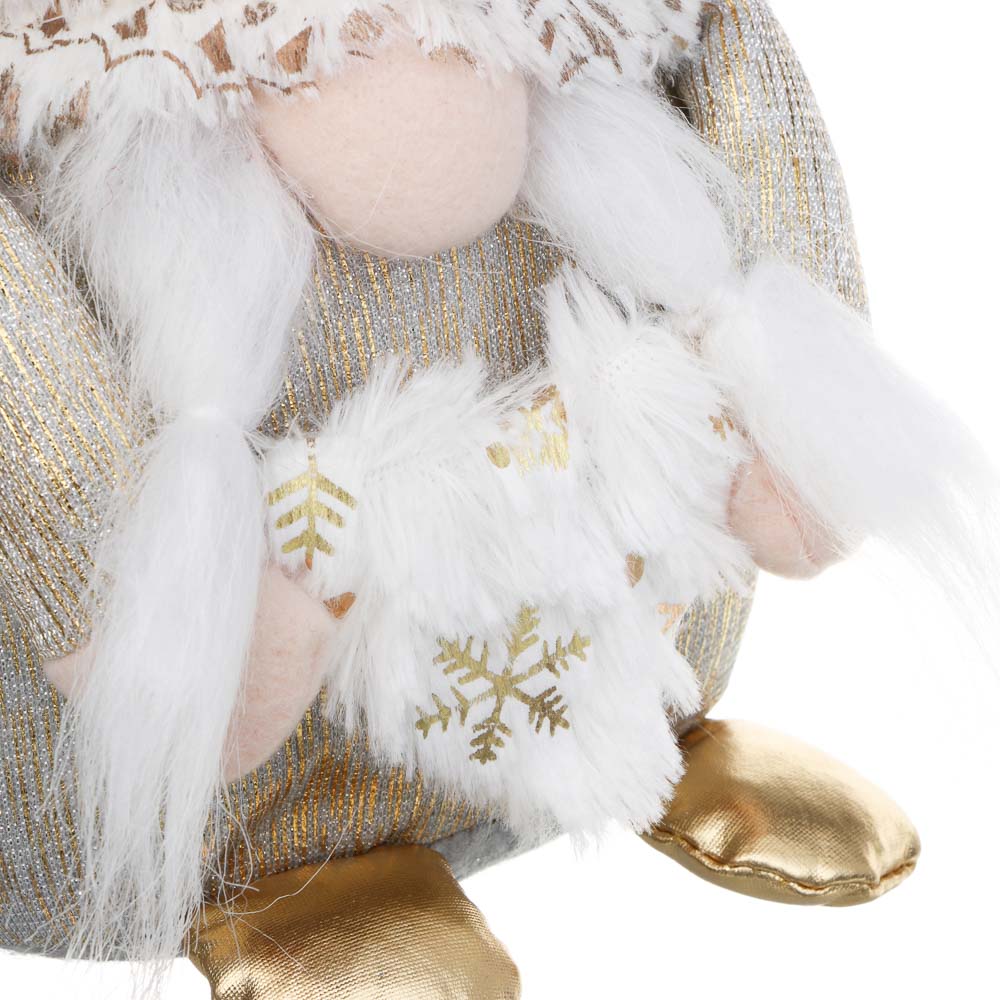 СНОУ БУМ Фигура декоративная "Гном" 38,5 см, полиэстер, 26-739, арт.№ 140-160