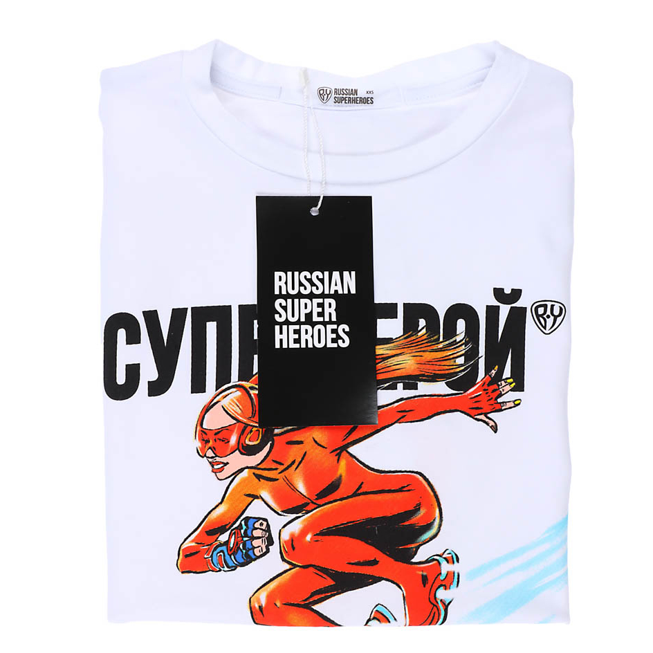 BY Заря Футболка, хлопок, цвет белый, размер XXS, арт.№ 830-935