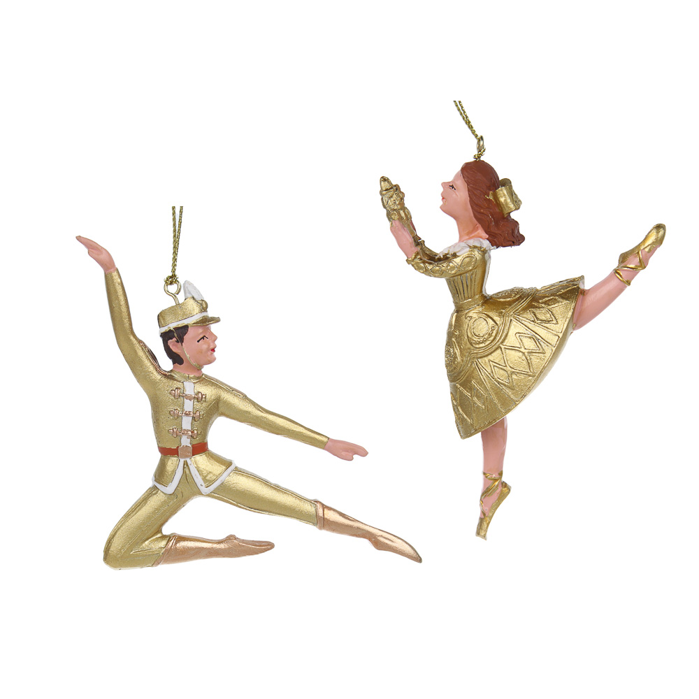 СНОУ БУМ Декоративная подвеска, полистоун, 2 дизайна, арт.№ 397-391