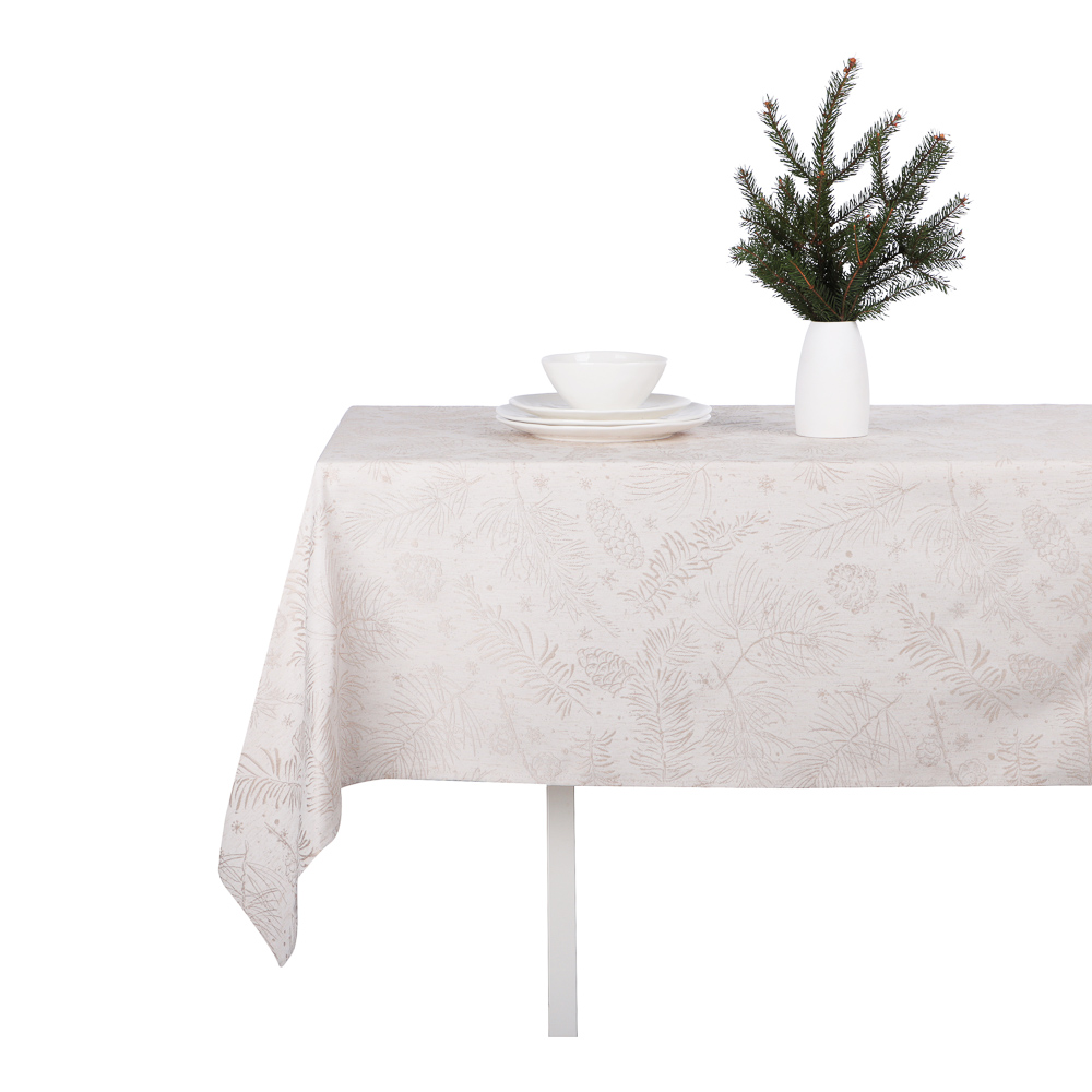 PROVANCE Ангелы Скатерть текстильная жаккард, 140x230см, 95% пэ, 5% лен, арт.№ 492-295