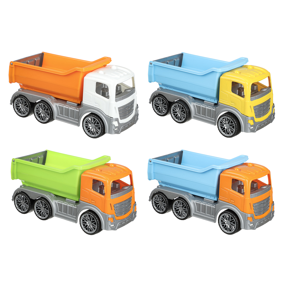 Камаз игрушечный тм ИГРОЛЕНД, пластик, 43х19х18 см, для детей 3+, арт.№ 292-498