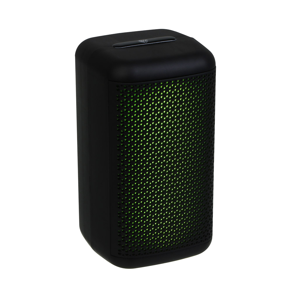 Колонка беспроводная BY LightBox, 3 Вт, 500мАч, USB, BT5.3, ВШГ 18x10x10см, черный, арт.№ 443-106