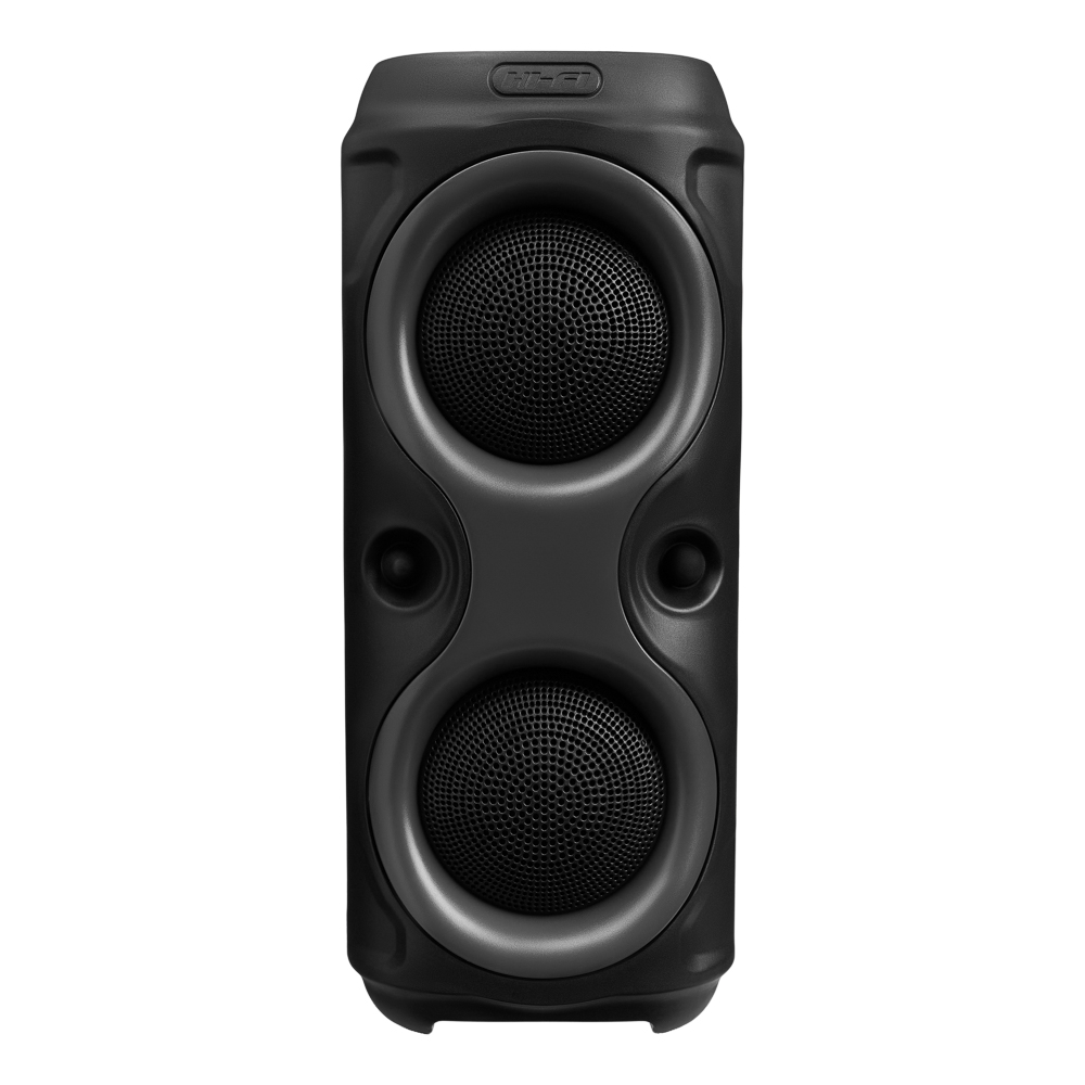 Колонка беспроводная FORZA GlowTower, 10 Вт,подсветка, 1500мАч,TWS,USB,BT5.3, ВШГ 38x16x16см, черный, арт.№ 443-109