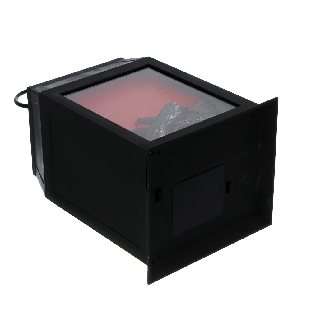 Светильник - камин декоративный LED тм СНОУ БУМ, 15,7x13,8x26см, PP, стекло, 3хАА, 1 режим, арт.№ 715-500