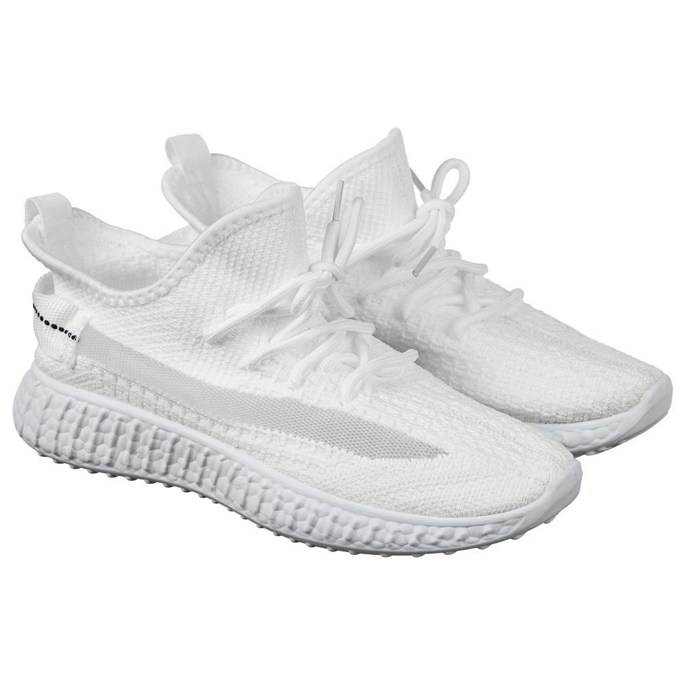 Кроссовки спортивные, р. 36, белые, полиэстер, ПВХ, арт.№ 299-310