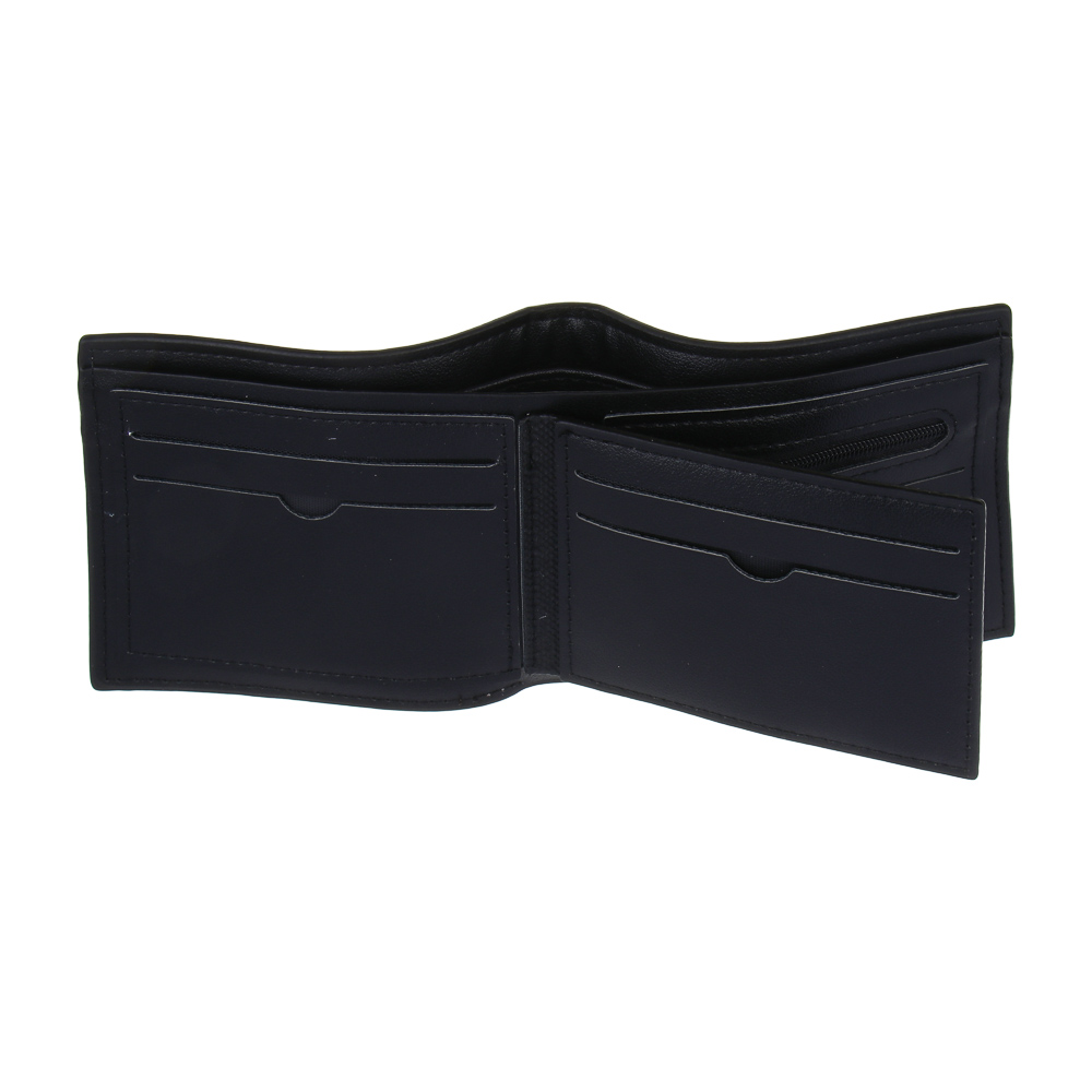 ЮL Дениэль Портмоне мужское для карт, купюр и монет, полиуретан, 12х9,5 см, 2 цвета, КЖ24-44, арт.№ 303-050